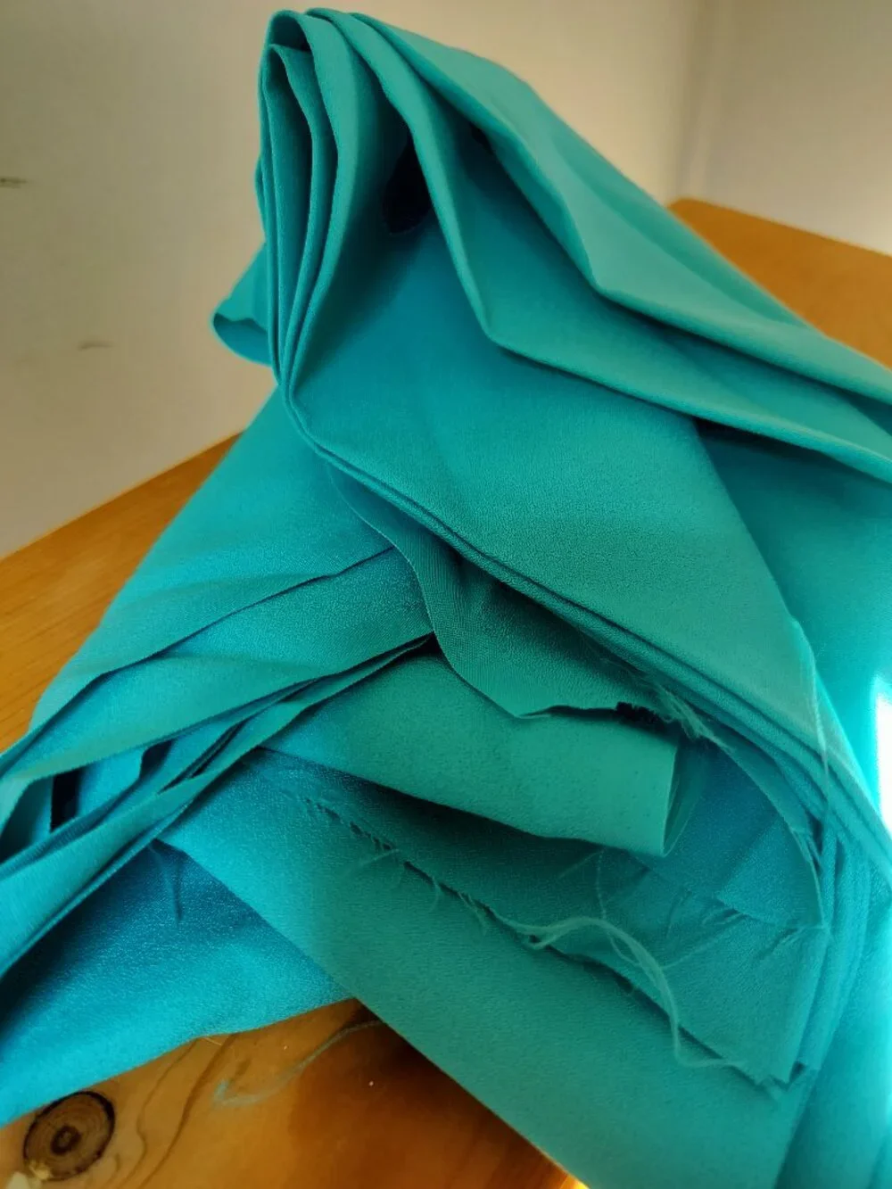 Vintage fabric - Aqua Blue